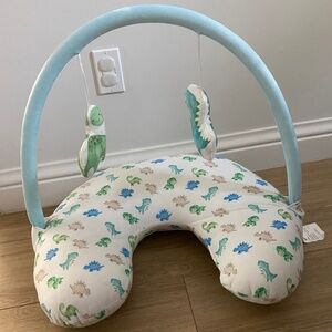 Manhattan Baby Infant Support Nursing Pillow + Activity Toy Bar